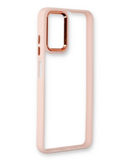 Samsung Galaxy A03s Kılıf Dora Kapak - Pudra Samsung Galaxy A03s Kılıf Dora Kapak - Pudra