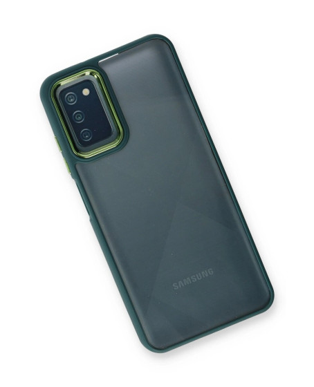 Samsung Galaxy A03s Kılıf Dora Kapak - Haki Yeşil Samsung Galaxy A03s Kılıf Dora Kapak - Haki Yeşil