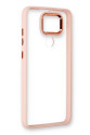 Xiaomi Redmi Note 9 Kılıf Dora Kapak - Pudra Xiaomi Redmi Note 9 Kılıf Dora Kapak - Pudra