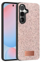 Onegif Samsung Galaxy S24 Fe Bright Simli Kapak - Pembe Onegif Samsung Galaxy S24 Fe Bright Simli Kapak - Pembe
