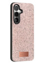Onegif Samsung Galaxy S24 Fe Bright Simli Kapak - Pembe Onegif Samsung Galaxy S24 Fe Bright Simli Kapak - Pembe