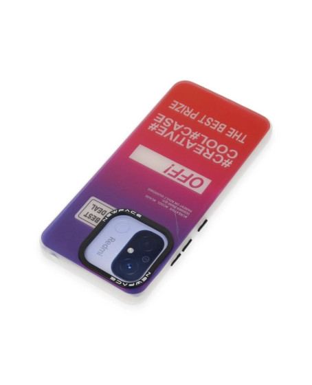 Xiaomi Redmi 12c Kılıf Estoril Desenli Kapak - Estoril - 9