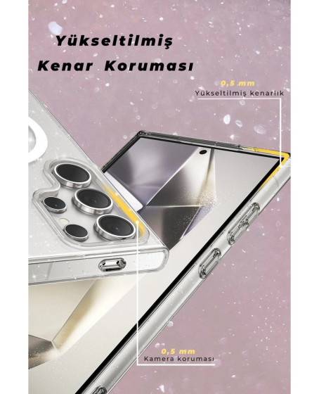 Joko Samsung Galaxy S24 Ultra Kılıf  Magsafe Kapak - Siyah