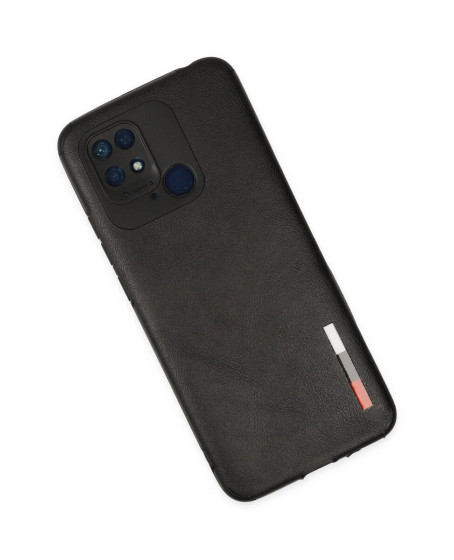 Xiaomi Redmi 10c Kılıf Loop Deri Silikon - Siyah