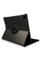 Apple İpad Pro 12.9 (2021) Kılıf 360 Tablet Deri Kılıf - Siyah Apple İpad Pro 12.9 (2021) Kılıf 360 Tablet Deri Kılıf - Siyah
