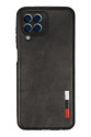Samsung Galaxy M33 Kılıf Loop Deri Silikon - Siyah