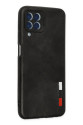 Samsung Galaxy M33 Kılıf Loop Deri Silikon - Siyah