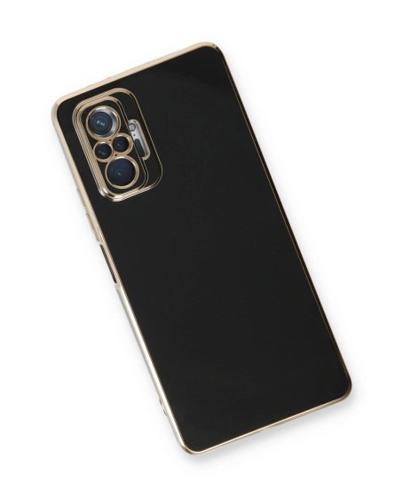 Xiaomi Redmi Note 10 Pro Kılıf Volet Silikon - Siyah