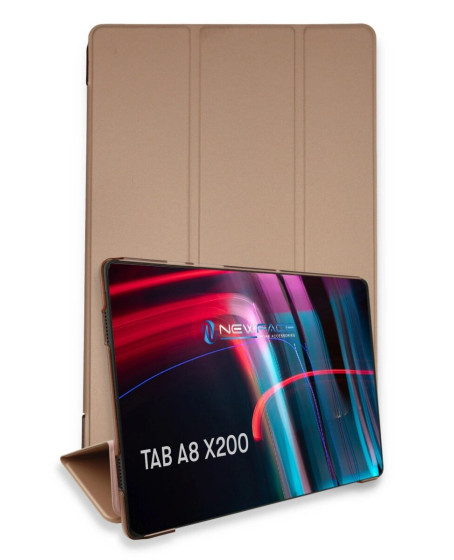 Samsung Galaxy X200 Tab A8 10.5 Kılıf Tablet Smart Kılıf - Rose Gold