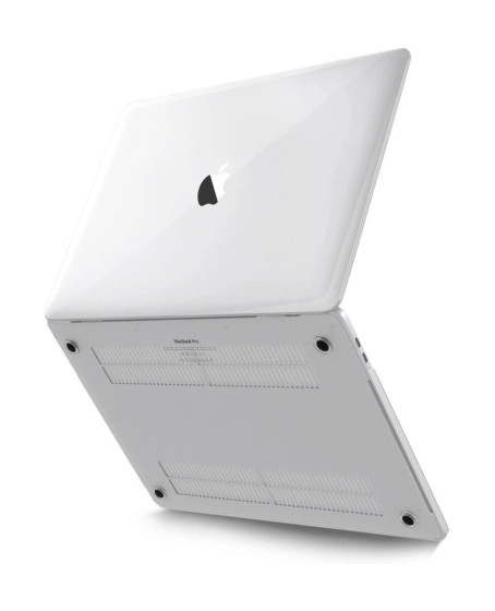 Apple Macbook Pro 14.2 2021 Macbook Buzlu Kapak - Şeffaf