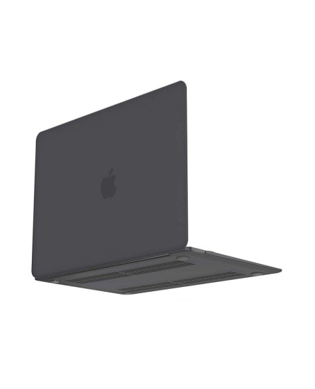 Apple Macbook Pro 14.2 2021 Macbook Buzlu Kapak - Füme Apple Macbook Pro 14.2 2021 Macbook Buzlu Kapak - Füme