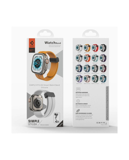 Apple Watch 38mm Kr412 Elegance Stylısh Kordon (saat Değildir) - Füme