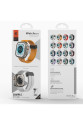 Apple Watch 38mm Kr412 Elegance Stylısh Kordon (saat Değildir) - Füme