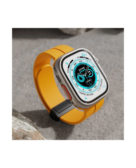 Apple Watch 38mm Kr412 Elegance Stylısh Kordon (saat Değildir) - Kırmızı