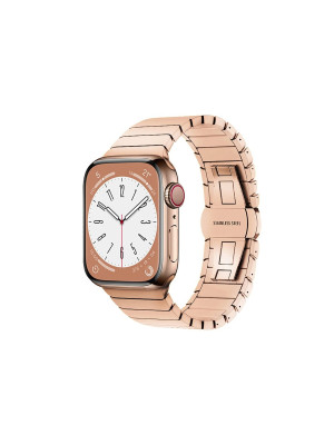 Apple Watch 38mm Kr413 Fine Steel Kordon (saat Değildir) - Rose