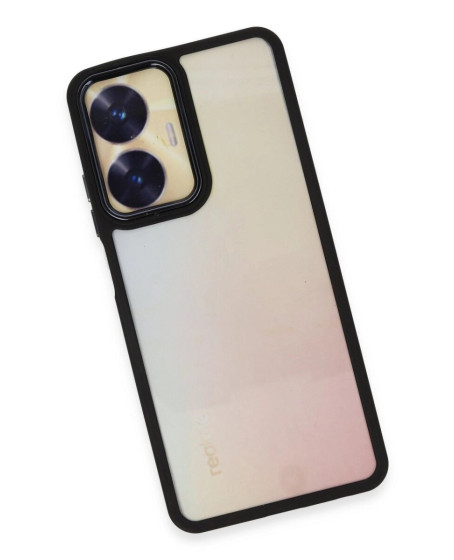 Realme C55 Kılıf Dora Kapak - Siyah