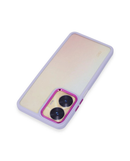 Realme C55 Kılıf Dora Kapak - Lila