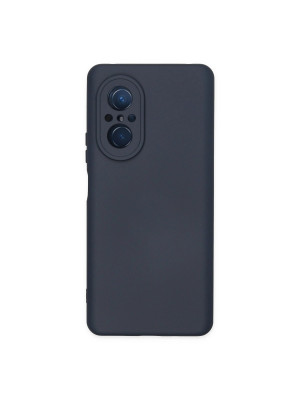 Huawei Nova 9 Se Kılıf Nano İçi Kadife Silikon - Lacivert