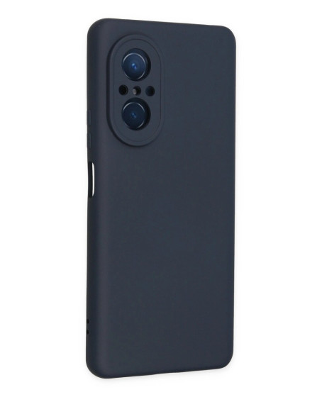 Huawei Nova 9 Se Kılıf Nano İçi Kadife Silikon - Lacivert Huawei Nova 9 Se Kılıf Nano İçi Kadife Silikon - Lacivert