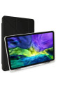 Apple İpad Pro 12.9 (2021) Kılıf Kalemlikli Mars Tablet Kılıfı - Siyah Apple İpad Pro 12.9 (2021) Kılıf Kalemlikli Mars Tablet Kılıfı - Siyah