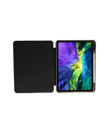 Apple İpad Pro 12.9 (2021) Kılıf Kalemlikli Mars Tablet Kılıfı - Siyah Apple İpad Pro 12.9 (2021) Kılıf Kalemlikli Mars Tablet Kılıfı - Siyah
