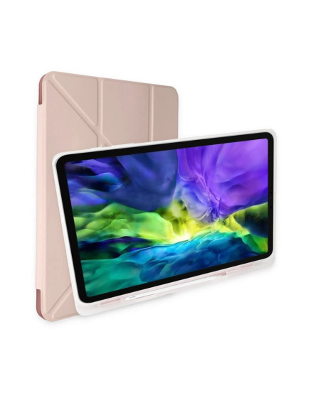 Xiaomi Mi Pad 5 11 Kılıf Kalemlikli Mars Tablet Kılıfı - Rose Gold Xiaomi Mi Pad 5 11 Kılıf Kalemlikli Mars Tablet Kılıfı - Rose Gold