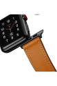 Apple Watch 38mm Kr415 Luaz Deri Kordon (saat Değildir) - Kahverengi