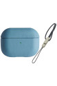 Apple Airpods 3 (3.nesil) 405 Deri Kılıf - Sierra Blue Apple Airpods 3 (3.nesil) 405 Deri Kılıf - Sierra Blue