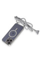 Apple İphone 14 Pro Kılıf Divo Lazer Askılı Magsafe Kapak - Gümüş Apple İphone 14 Pro Kılıf Divo Lazer Askılı Magsafe Kapak - Gümüş