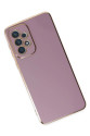 Samsung Galaxy A73 5g Kılıf Volet Silikon - Mor