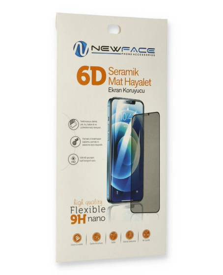 Apple İphone 14 Pro 6d Mat Seramik Hayalet Nano Ekran Koruyucu