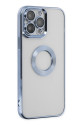 Apple İphone 14 Pro Max Kılıf Slot Silikon - Sierra Blue Apple İphone 14 Pro Max Kılıf Slot Silikon - Sierra Blue