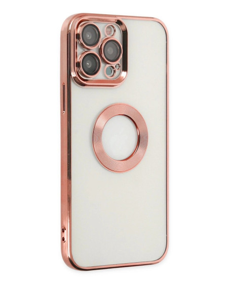 Apple İphone 14 Pro Max Kılıf Slot Silikon - Rose Gold Apple İphone 14 Pro Max Kılıf Slot Silikon - Rose Gold