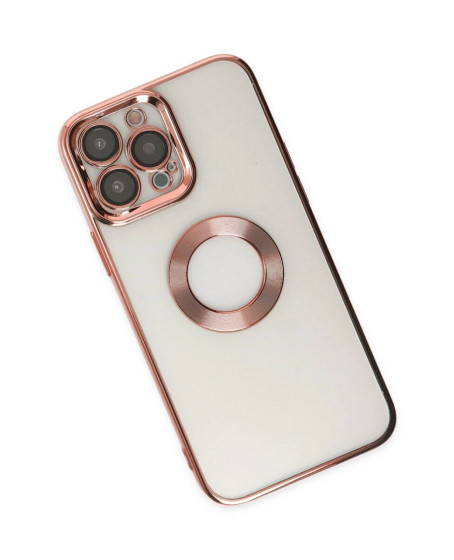Apple İphone 14 Pro Max Kılıf Slot Silikon - Rose Gold Apple İphone 14 Pro Max Kılıf Slot Silikon - Rose Gold