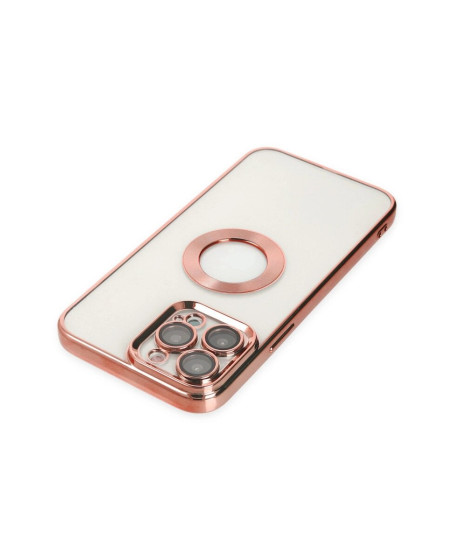Apple İphone 14 Pro Max Kılıf Slot Silikon - Rose Gold Apple İphone 14 Pro Max Kılıf Slot Silikon - Rose Gold