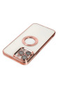 Apple İphone 14 Pro Max Kılıf Slot Silikon - Rose Gold Apple İphone 14 Pro Max Kılıf Slot Silikon - Rose Gold