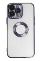 Apple İphone 14 Pro Max Kılıf Slot Silikon - Mor Apple İphone 14 Pro Max Kılıf Slot Silikon - Mor