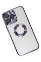 Apple İphone 14 Pro Max Kılıf Slot Silikon - Mor Apple İphone 14 Pro Max Kılıf Slot Silikon - Mor