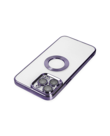 Apple İphone 14 Pro Max Kılıf Slot Silikon - Mor Apple İphone 14 Pro Max Kılıf Slot Silikon - Mor