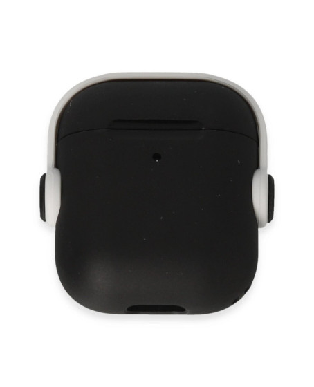 Apple Airpods 2 (2.nesil) Cool Kılıf - Siyah-beyaz