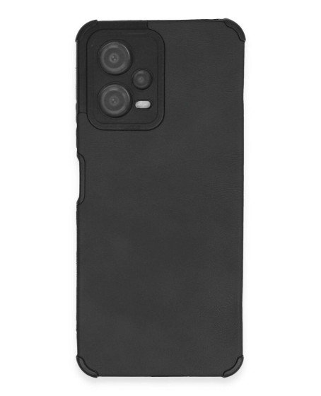 Xiaomi Redmi Note 12 5g Kılıf Loop Deri Silikon - Siyah Xiaomi Redmi Note 12 5g Kılıf Loop Deri Silikon - Siyah