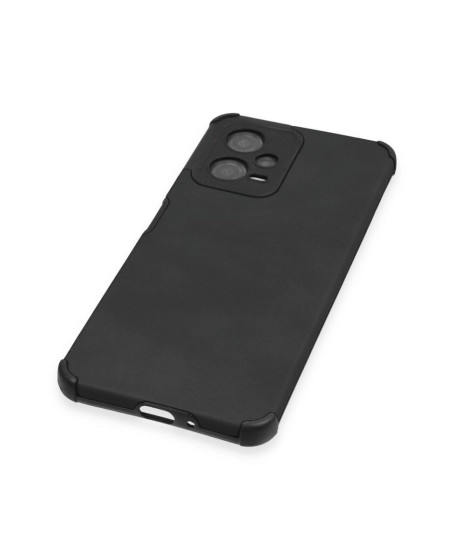 Xiaomi Redmi Note 12 5g Kılıf Loop Deri Silikon - Siyah Xiaomi Redmi Note 12 5g Kılıf Loop Deri Silikon - Siyah