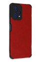 Xiaomi Redmi Note 12 5g Kılıf Loop Deri Silikon - Kırmızı Xiaomi Redmi Note 12 5g Kılıf Loop Deri Silikon - Kırmızı