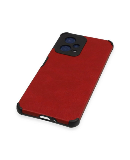 Xiaomi Redmi Note 12 5g Kılıf Loop Deri Silikon - Kırmızı Xiaomi Redmi Note 12 5g Kılıf Loop Deri Silikon - Kırmızı