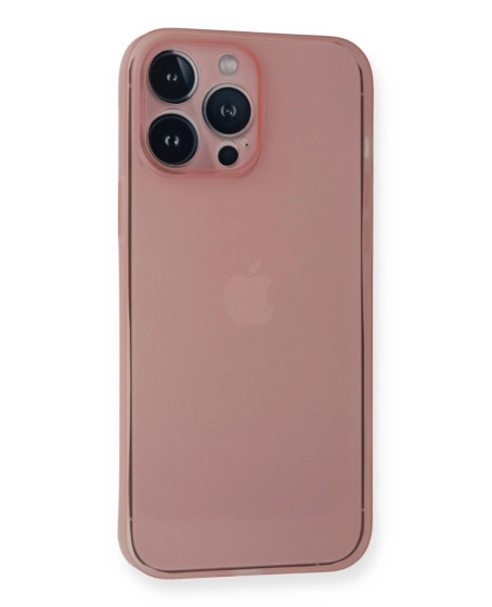 Apple İphone 14 Pro Kılıf Pp Ultra İnce Kapak - Pembe Apple İphone 14 Pro Kılıf Pp Ultra İnce Kapak - Pembe
