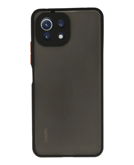 Xiaomi Mi 11 Lite Kılıf Montreal Silikon Kapak - Siyah