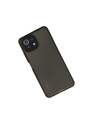 Xiaomi Mi 11 Lite Kılıf Montreal Silikon Kapak - Siyah