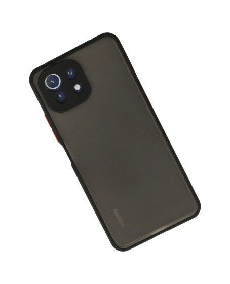 Xiaomi Mi 11 Lite Kılıf Montreal Silikon Kapak - Siyah