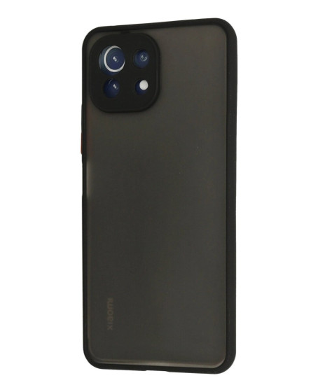 Xiaomi Mi 11 Lite Kılıf Montreal Silikon Kapak - Siyah
