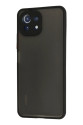 Xiaomi Mi 11 Lite Kılıf Montreal Silikon Kapak - Siyah